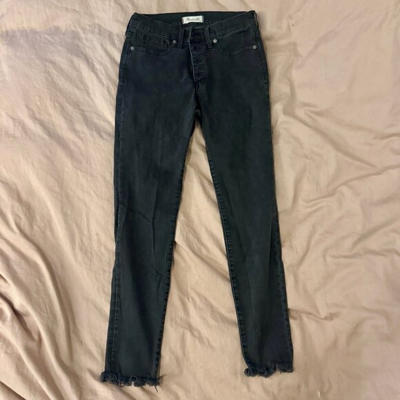 🖤 Madewell 9” High-Rise Skinny Jeans | Size 28 - Picture 4 of 7